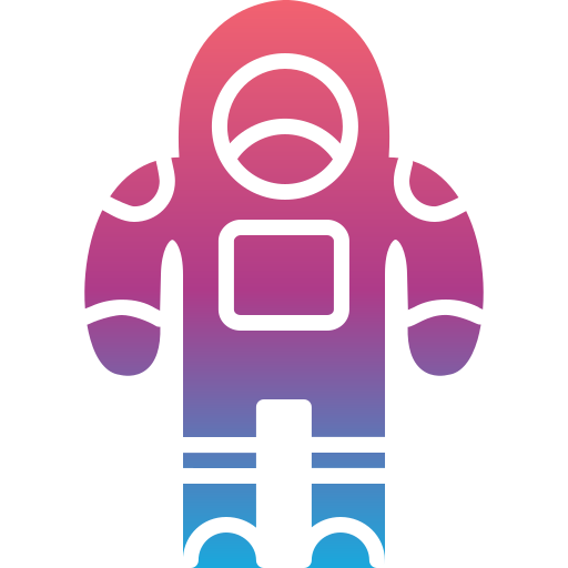 Space suit Generic gradient fill icon