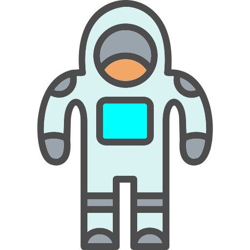 Space suit Generic color lineal-color icon