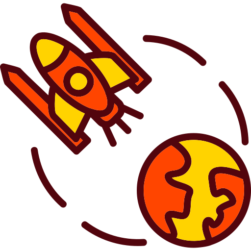transbordador espacial Generic color lineal-color icono