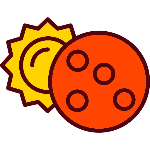 eclipse Generic color lineal-color icono