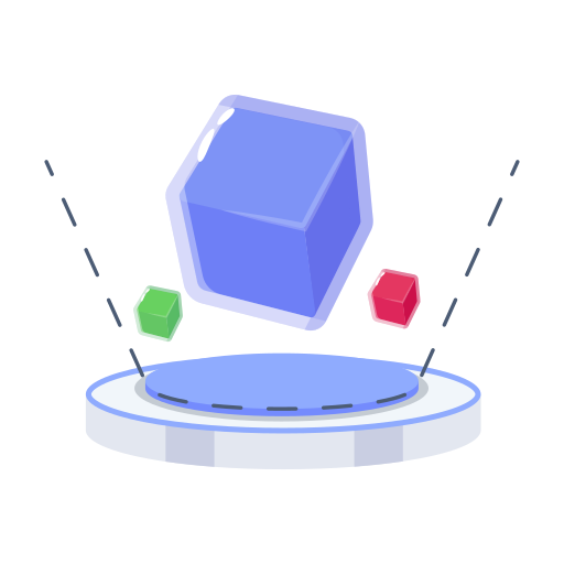 Hologram Generic color fill icon