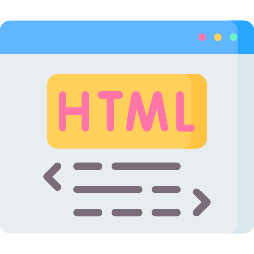 HTML Special Flat icon