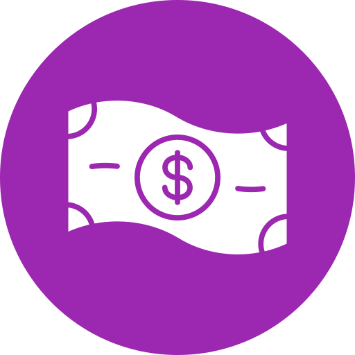 dollar Generic color fill icon