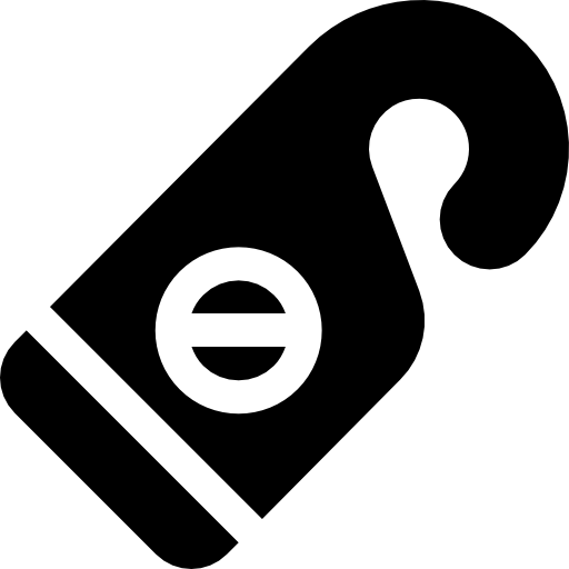 ドアノブ Basic Rounded Filled icon