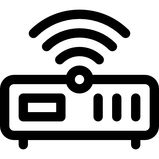 モデム Basic Rounded Lineal icon