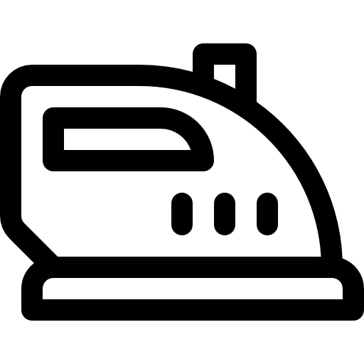 Żelazo Basic Rounded Lineal ikona