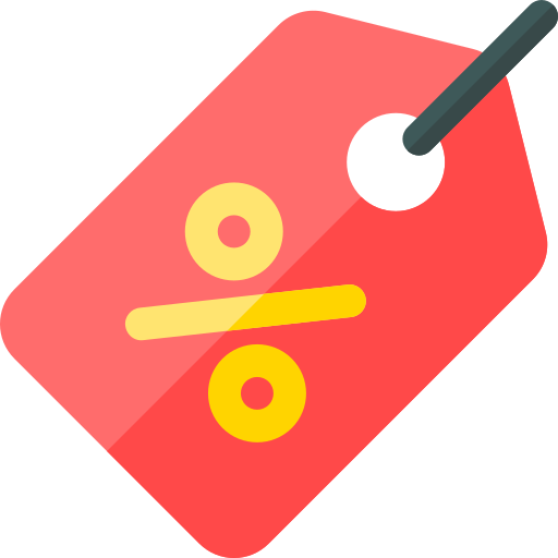 etiqueta Basic Rounded Flat icono