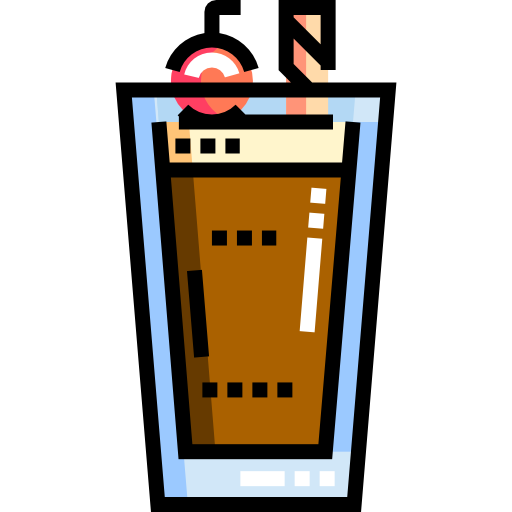 Milkshake Detailed Straight Lineal color icon
