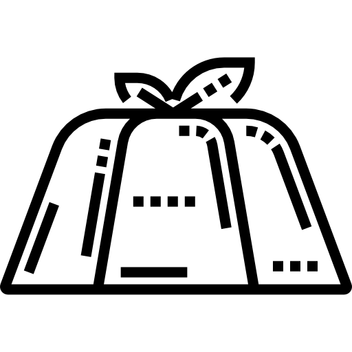 gelatina Detailed Straight Lineal icono