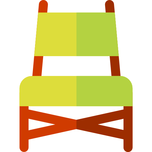 stuhl Basic Rounded Flat icon
