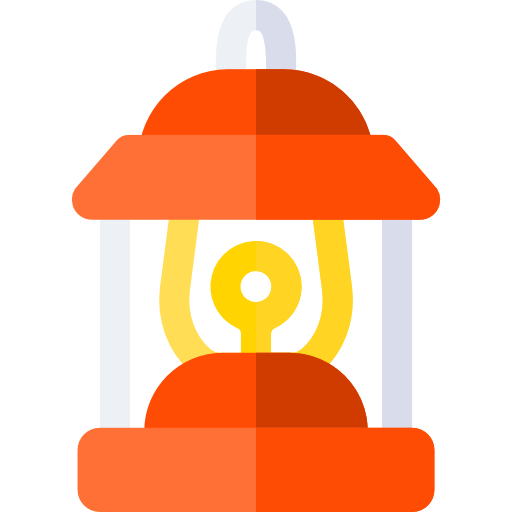 lanterne Basic Rounded Flat Icône