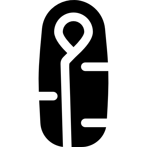 침낭 Basic Rounded Filled icon