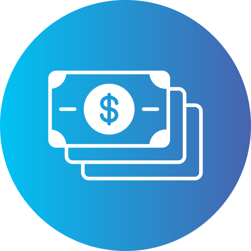 dollar Generic gradient fill icon