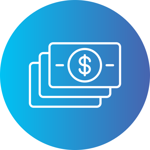 dollar Generic gradient fill icon