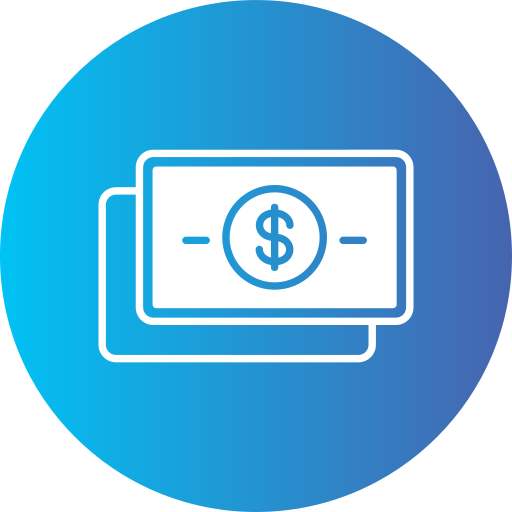 Dollar Generic gradient fill icon