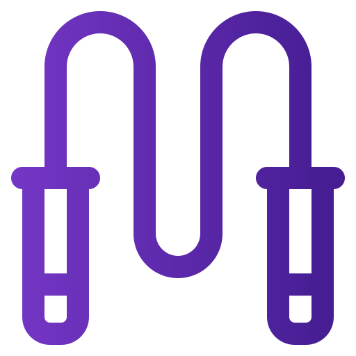 Jump rope Generic gradient outline icon