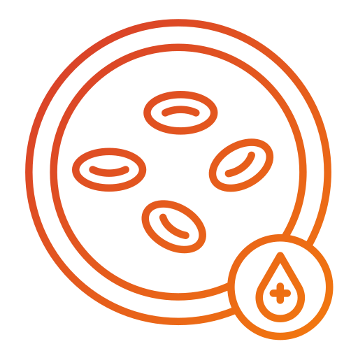 hematología Generic gradient outline icono