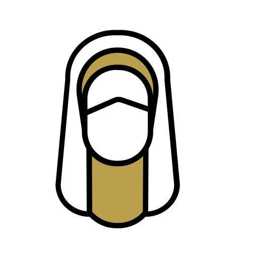 muslimah Generic color lineal-color Icône