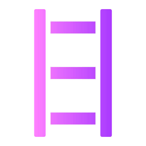 ladder Generic gradient fill icoon