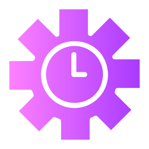 時間管理 Generic gradient fill icon