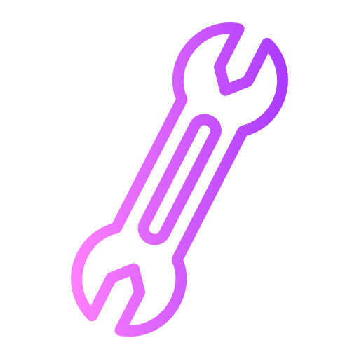 Wrench Generic gradient outline icon