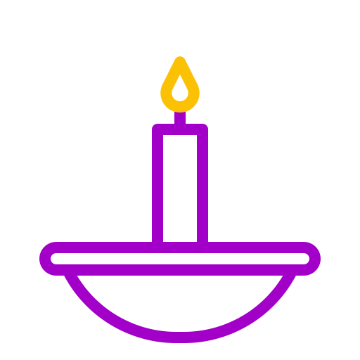 candle Generic color outline icon