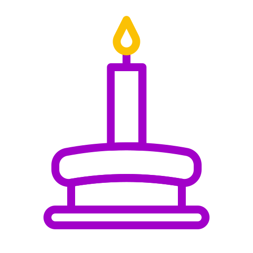 candle Generic color outline icon