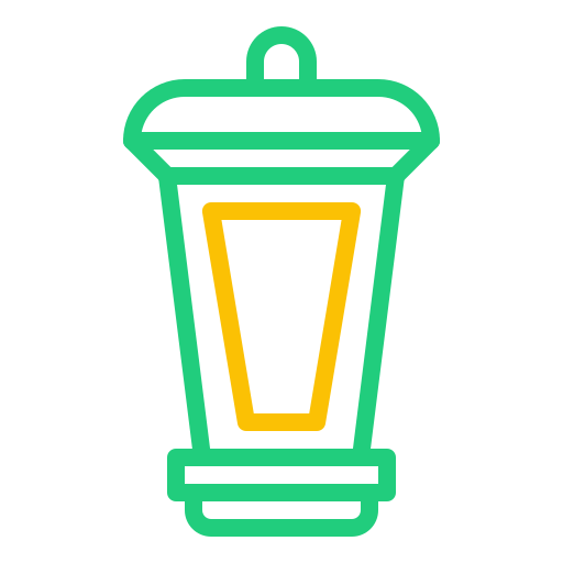 lantaarn Generic color outline icoon