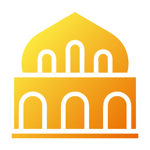 moschea Generic gradient fill icona