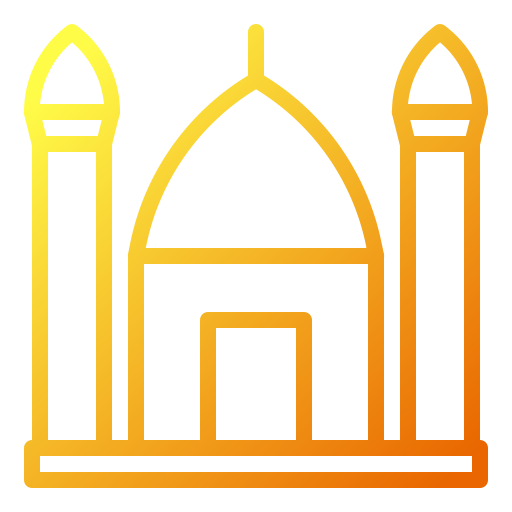 モスク Generic gradient outline icon