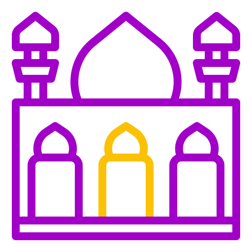 mesquita Generic color outline Ícone