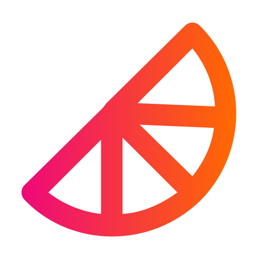 Orange Generic gradient outline icon