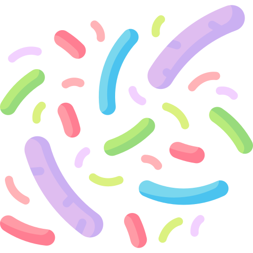 bactéries intestinales Special Flat Icône
