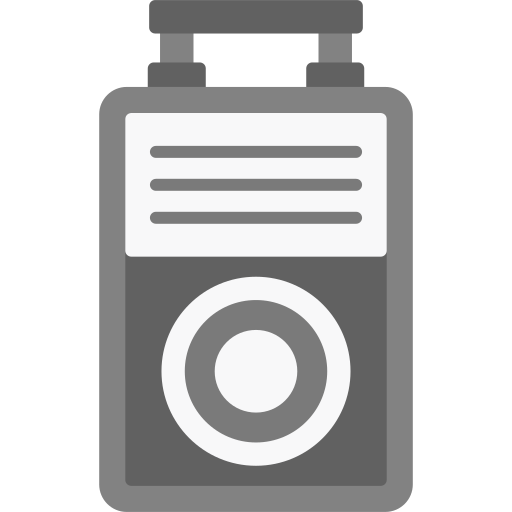 głośnik Generic color fill ikona
