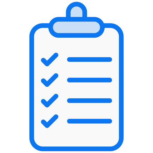 List Generic color lineal-color icon