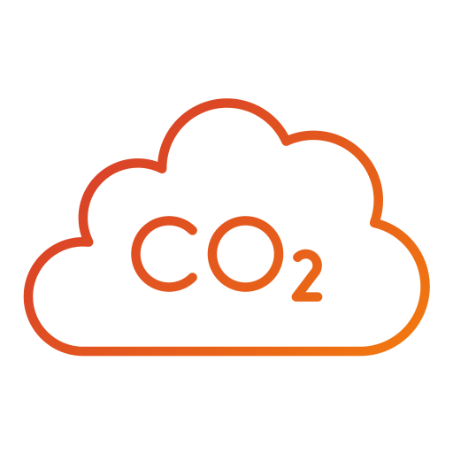 CO2 Generic gradient outline icon