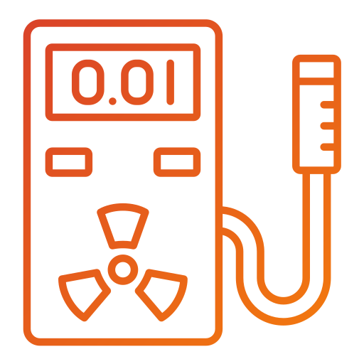 Geiger counter Generic gradient outline icon