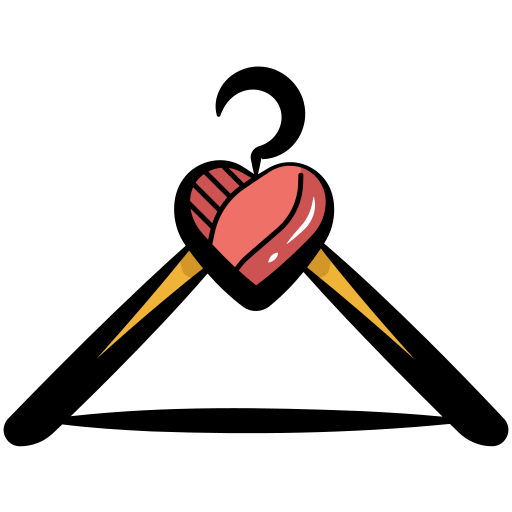 ハンガー Generic color hand-drawn icon