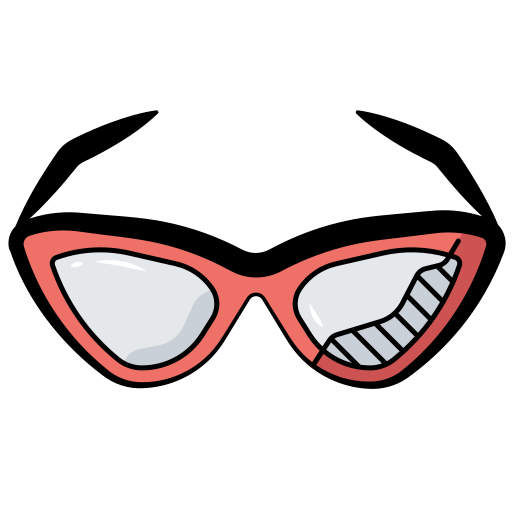 sonnenbrille Generic color hand-drawn icon
