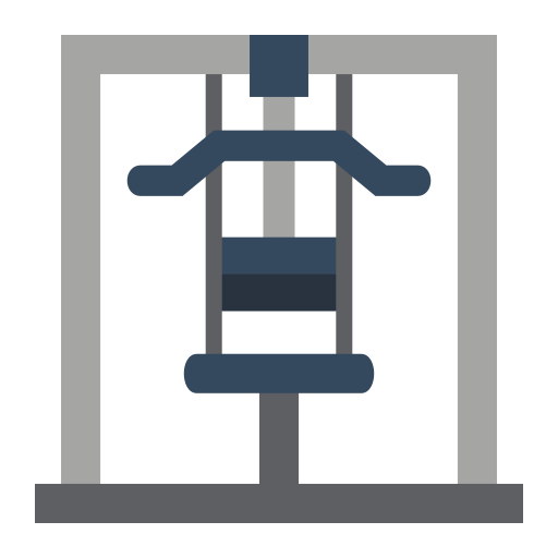 Gym machine Generic color fill icon