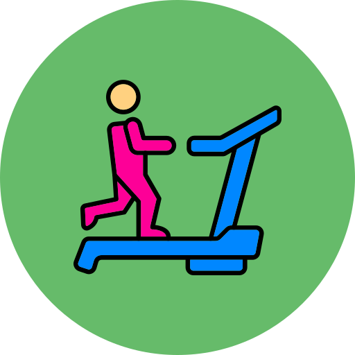 Treadmill Generic color lineal-color icon