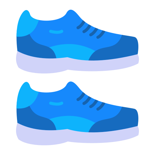 scarpe da corsa Generic color fill icona
