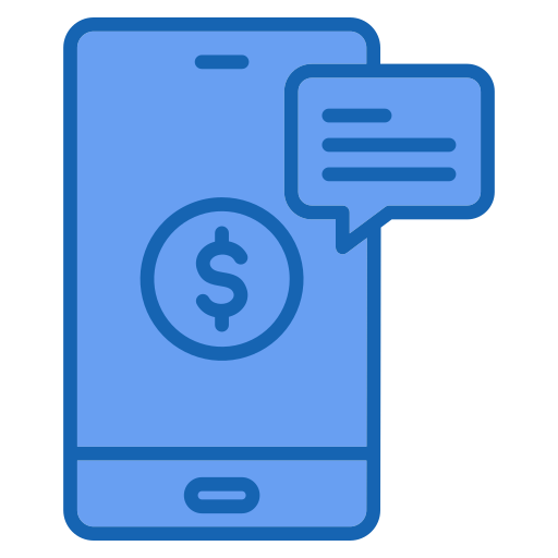 servizi bancari per smarthpone Generic color lineal-color icona