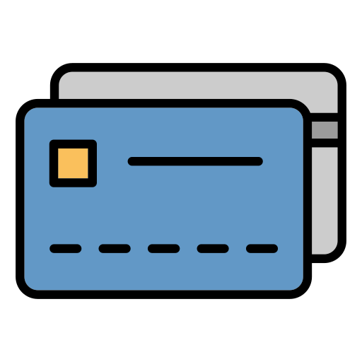 クレジットカード Generic color lineal-color icon