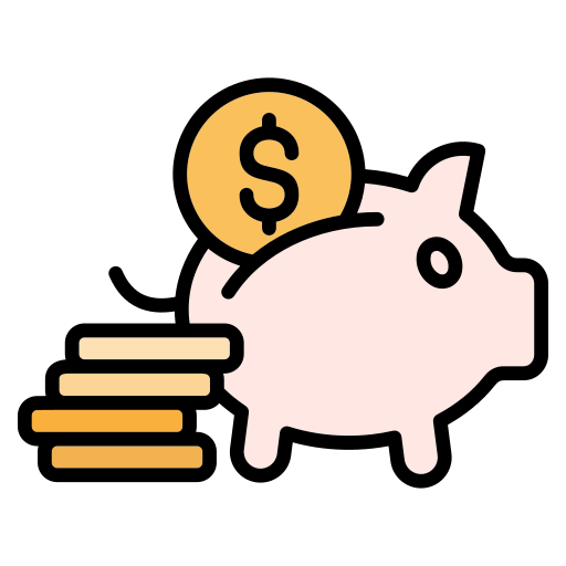 Piggy bank Generic color lineal-color icon