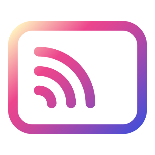 Nfc card Generic gradient outline icon