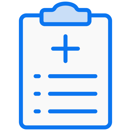 Medical Report Generic color lineal-color icon