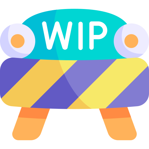 Wip Kawaii Flat icon