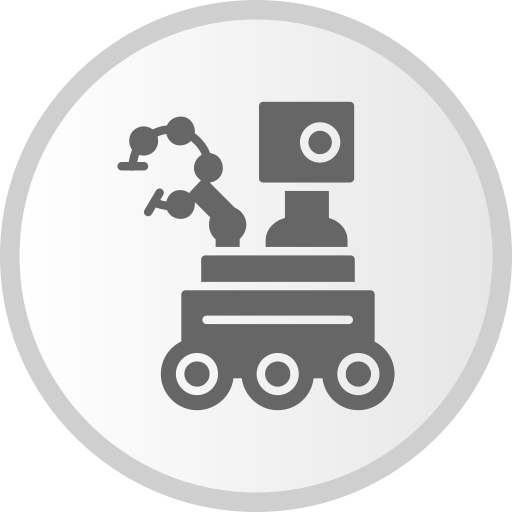 Moon rover Generic gradient fill icon