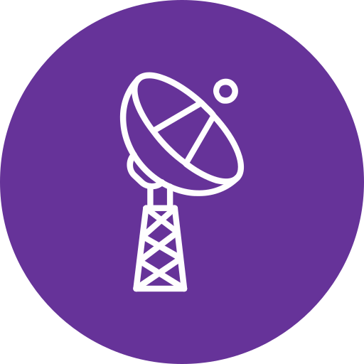 Radar Generic color fill icon
